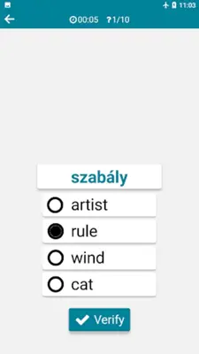 Hungarian - English android App screenshot 3