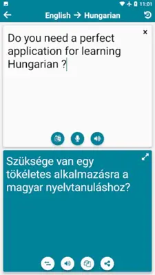 Hungarian - English android App screenshot 5