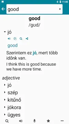 Hungarian - English android App screenshot 6